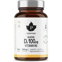 Puhdistamo Refinery Super Vitamin D 100ug, 120kaps