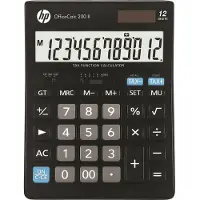 Hpinc HP OfficeCalc 200 II skrivbordskalkylator svart (HP-OC200II/INT BX)
