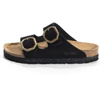 Bayton Pantolette 'Benalla' guld / svart