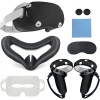 INF Oculus Quest 2 och Meta Quest 2 Tillbehör och Skydd Black