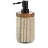 Douceur D`Interieur randig tvålpump NIAGARA, 8 x 17 cm
