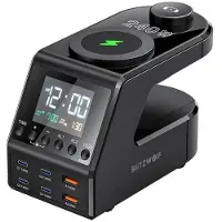 BlitzWolf Bw-fw10 2xusb-a 4xusb-c 240w Väckarklocka