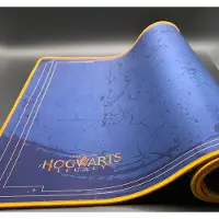 Pixminds Lexip X TSUME - Musmatta - flexibel mjuk mikrostrukturerad yta - XXL-storlek - Hogwarts Legacy - blå, gul