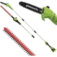 Greenworks Multifunktionellt trädgrådsverktyg GD40PSHK4; 40 V; 1x4,0 Ah batt.