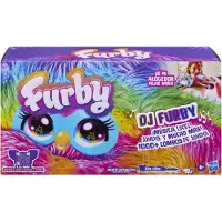 Hasbro Furby Dj Regnbågs-gosedjur