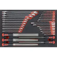 Teng Tools Verktygspaket TTEX32; EVA; 32 st.