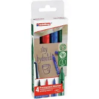 Edding Permanentmarker e-2000c 1,5–3 mm 4 st blandade färger