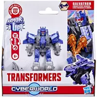 Hasbro TRA Cyberworld 4in Figure Cyber Changer Armor Galvatron