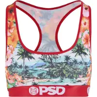 PSD Behå 'Hawaiian Luxe' blå / mörkgrön / orange / röd