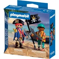 Playmobil DuoPack - Pirater - 15 Delar - 72024 - - One Size - Leksaksfigur