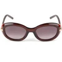 Furla Solglasögon Glansig Mörk Bourgogne
