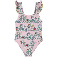 Stella McCartney Kids Baddräkt - Rosa m. Blommor - - 6 år (116) - Badkläder