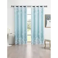 Household supplies MH Hegufusmy 1ST Dekorativ skuggardin med snöflingor Används för vardagsrum, sovrum, arbetsrum Hemdekoration 63 84 95 Öljett 138x160cm&Grommet Top