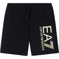EA7 för män. 7M001414_AF22266 Core Identity Shorts Svart (L), Casual, Deportivo, Bomull, Sportkläder, Multisport