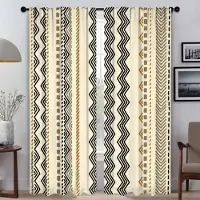 Household supplies MH Tyll för Sovrum Bohemisk Mörkläggningsgardin för Rum 2 Paneler Rumsavdelare Moderna Vardagsrumsgardiner Halloween Dekoration Rullgardiner W50xH70cmx2pcs-CL