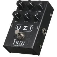 TOMTOP JMS IRIN Gitarr Effektpedal Mini Gitarr Heavy Rock Distortion Effekt Simulator Kabinettsimulator svart