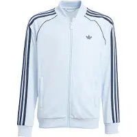 Adidas Originals Sweatjacka 'SST Track' marinblå / ljusblå