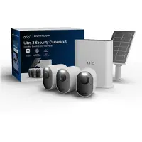 Arlo Ultra 3 Security Camera 3-cam kit VMC5350-111EUS IP-Övervakningskameraset