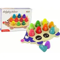Leantoys Träpedagogisk igelkott 10 pjäser Färgade