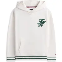 Tommy Hilfiger Sweatshirt mörkgrön / vit