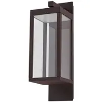 LUCANDE Utomhusbelysning , Ferdinand, Brun / rost, Balkong, Aluminium, Modern