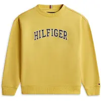 Tommy Hilfiger Logo Terry Crew Neck Sweatshirt