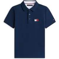 Tommy Hilfiger Regular Fit Wavy Flag Polo Shirt