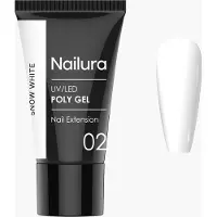 Nailura - Poly Gel 2 - Snow White - 30 ml