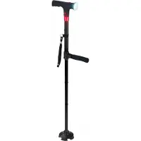 Maximex mångfunktionsstav med LED och stabilisering
