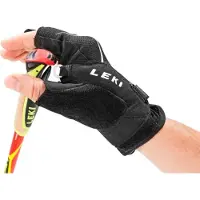 LEKI pulkor Nordic Shark 2.0 svart/gul 16mm (8361161601200)