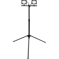 YATO SMD LED-strålkastare med stativ 2×20W 3800LM