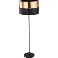 TK Lighting Golvlampa Hilton TK Lighting, Svart, Vardagsrum / matsal, Metall, Modern, Golvlampa