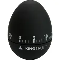 King Hoff Timer KingHoff mekanisk svart (KH-1620)