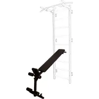 BenchK träningsbänk svart matt B 310B 710B