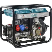 Könner&Sohnen KS dieselgenerator KS 9100HDE-1/3 ATSR 7,0 kW 230/400V, elektrisk start ...