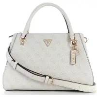 GUESS Handväska 'Noelle II' beige / vit
