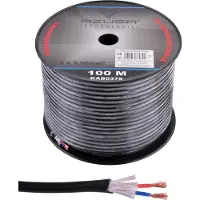 Azusa högtalarkabel rund kabel 1,5 mm + bomull