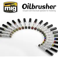 Vallejo Ammo: Oilbrushers Display N1 (80)