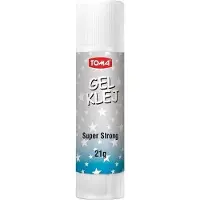 Toma gel-lim i stift 21 g 12 st