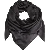 GUESS Rossana textilsjal, Coal, 4G-logo, AW8851 POL03, 135 x 135 cm