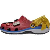 Crocs One Piece x Classic Clog Luffy Unisex Sneakers Röd Multikolor 212125-90H 39-40