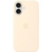 Apple - Skydd för mobiltelefon - MagSafe-kompatibilitet - silikon - vanilj - för iPhone 17