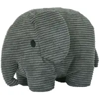 Bon Ton Toys Gosedjur - 26 cm - Elephant Corduroy - Grå - - One Size - Gosedjur