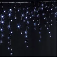 LIGHTS Fééric and Christmas ljus-/belysningsgardin, istappar, 120 LED
