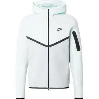 Nike Sweatjacka 'Tech Fleece' mint / svart