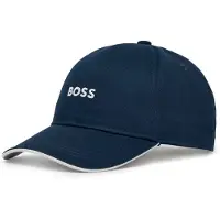 BOSS Kids' cap in cotton twill with embroidered logo