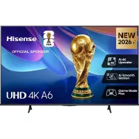 Hisense 43A6S - LED-TV 43" (108 cm) - 4K UHD 3840x2160 - HDR10+ - Smart TV Vidaa - 3xHDMI 2.1 - WiFi