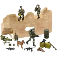 World Peacekeepers 1:18 Militær Angrebsstyrke inkl. 2 actionfigurer