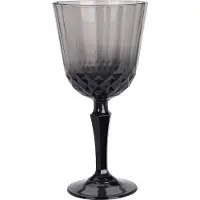 Eh Excellent Houseware Excellent Houseware vinglas i grått glas, 310 ml