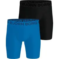Björn Borg Sports Lightweight Long Leg Boxers 2-pack Svart, L